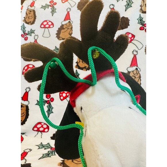 Peanuts Christmas Animated Reindeer Snoopy Plush - Picture 7 of 8